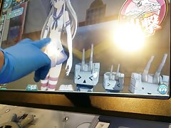 Kantai Collection Arcade Shimakaze(Kancolle) Cum Tribute SOP