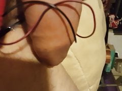 Sissy CD slutty hands free cuming dildos vibrator email stim