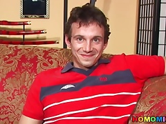 First timer white guy gets his first black cock