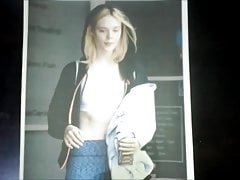 Elle Fanning cum tribute #1