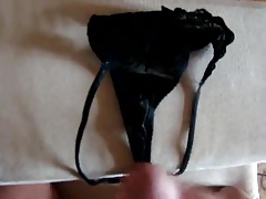Cum on mom's panties