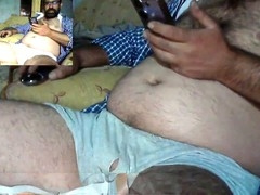 Straight guy Cenkay shoots his load all over in this homemade session