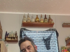 Father Milking Off And Nutting In His Office While Everyone Else Isn’t Awake Yet Shhh