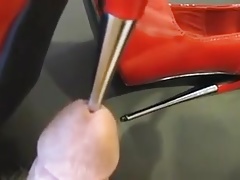 high heel insertion