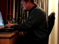 Verbal daddy bear stroking his cock 2