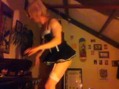 crossdresser dildo and dance! 6