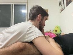 Actually young boy sucking big cock