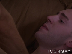 Good looking studs have a passionate lovemaking session