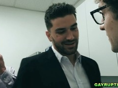 calvin takes cock deep inside