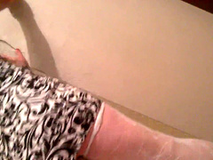 Valentinne crossdresser encore la bouche pleine