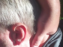 Blowjob in the woods.