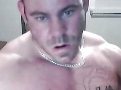 Big dick muscle daddy jerk off