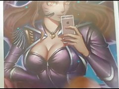 Popstar Ahri Cum Tribute Sop 16