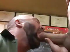 Bear Daddy Will West With a BIG dick Twink Boy