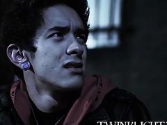 Twink analrailed after sensual blowjob