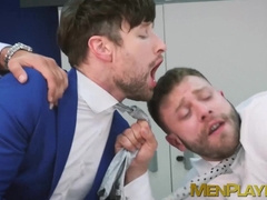 Gorgeous Drew Dixon bent over for a foursome ass banging with Sir Peter