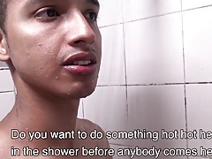 Twink Latino Boy Paid Cash To Fuck Stranger In Locker Room