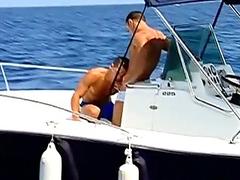 Lads go out fucking on the sea