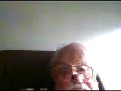grandpa show on webcam