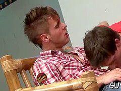 impatient folks loving pleasing gay bang-out