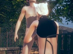 Cute femboy Yaoi gets handjob and fucked hard