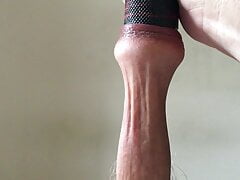 Foreskin stretch on Saturday: baseball bat