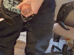 Jerking off on my boots twice