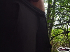 Kinky on the fields - Frolicking with myself