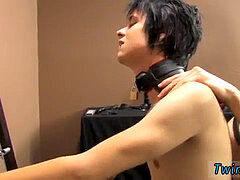 Youngest punk faggot lad Baretwinks heads all out in this bondage flick