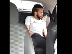 Black gay guy jerking off in the bla bla car