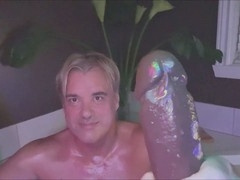 Hairy man, sex toy, romantic