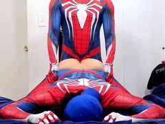 Superhero gets it in the butt