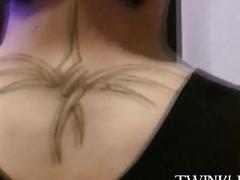 Twinks tease dude and make him join masturbation session