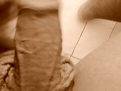 I put my finger in my ass, my roll was very hard, what happened in?