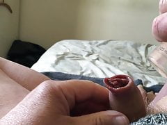 Sunday Stretch Session - foreskin with spray bottle