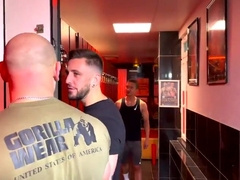 Mathieu Ferhati And Dimitri Venum Are Well On Their Way To The Bottom Of A Lopes Bum