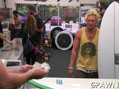 Crazy gay action in the shop 2