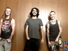 Straight Devin Reynolds and Kenneth Slayer 3way masturbate