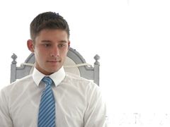 MasonicBoys - Suited Marco Napoli seduces twink in ritual interview