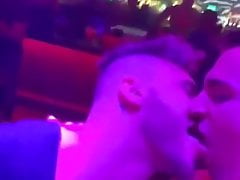 William Seeds kisses Ace Quinn