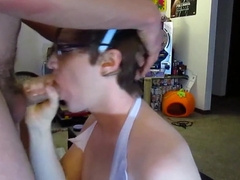 Femboi Twink Nurse takin Cum Sample 2