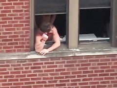 2 Guys Fucking In The Window