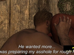 Gladiators - He had weenie, so I let him plumb me rigid