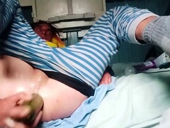 Like young menjoys anal in pajamas