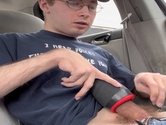 My intense public masturbation made me cum so hard my leg cramped!