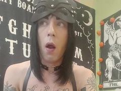 Femboy sissy mega-bitch wank she's large bud