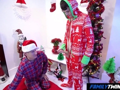 Ass bandit Dude Pouring Solar Protector to his Magnificent Bro