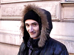 Adorable Czech dude takes a facial after sodomy