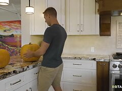 Are your eally jerking him off in a pumpkin?