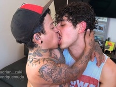 Little guy takes a big cock - enriquemudu and adrianzuki